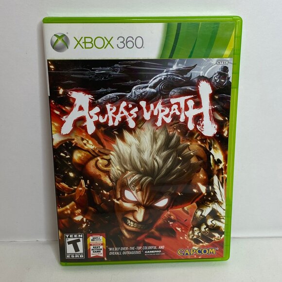 Capcom Other - Rare Asura's Wrath Game - Xbox 360 - Capcom Action Game - Anime Video Game Japan